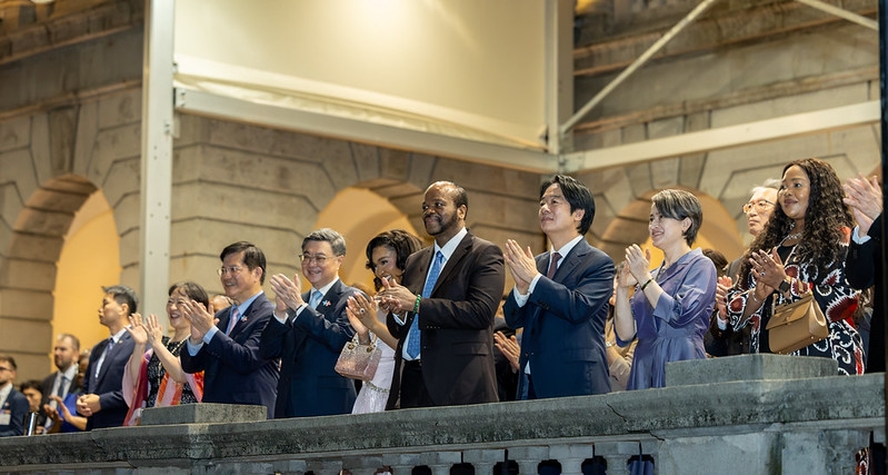 115年國慶酒會　總統偕同副總統與訪賓共同慶賀雙十國慶